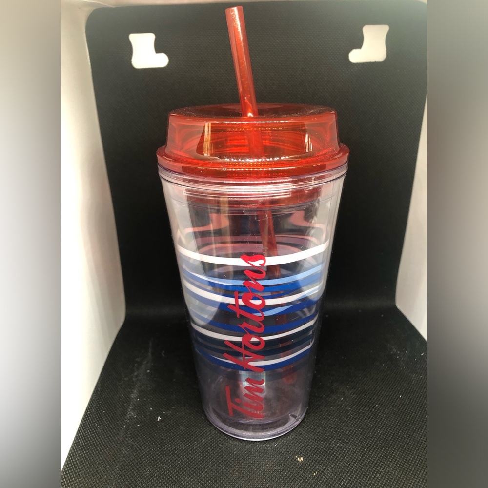 Tim Hortons Tumbler with Straw